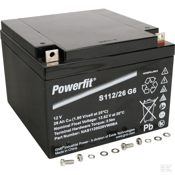 033553GAL Аккумулятор12V 25Ah > = 26Ah