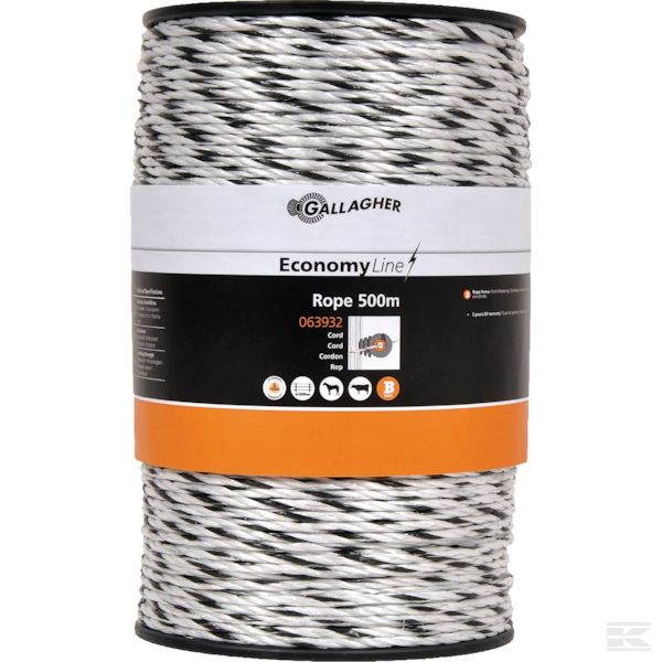 063932GAL Шнур Powerline ECO бел. 500 м