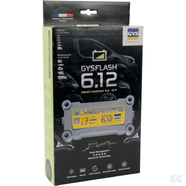 029378GYS Устройство для зарядки аккумуляторов GYSFLASH 6.12