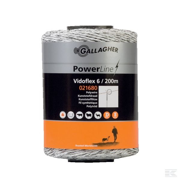 021680GAL Vidoflex 6 200м белый