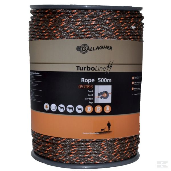 057993GAL Шнур TurboLine 500м террак.