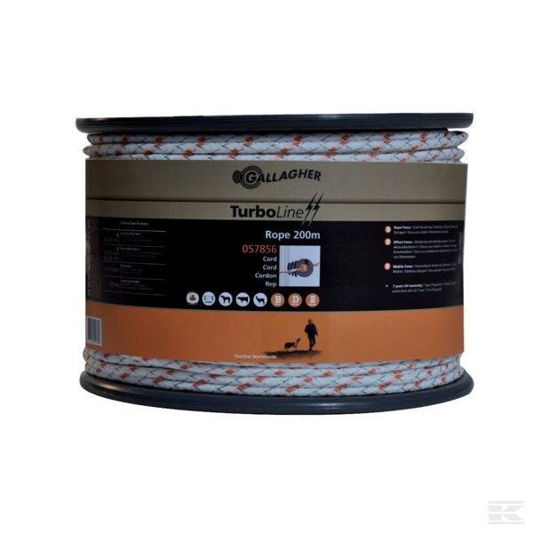 057856GAL Шнур TurboLine 200м белый