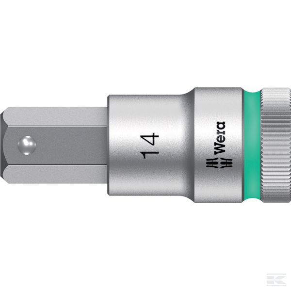 05003827001WERA +Bit socket 14x60