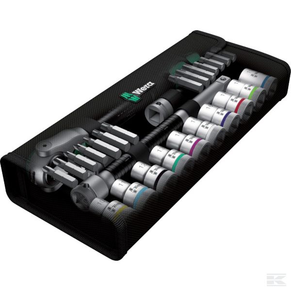 05004090001WERA +Socket set 1/2" 13 pcs.