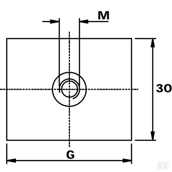 RS9325RVS Прив. пласт. двойн. V2A разм.5
