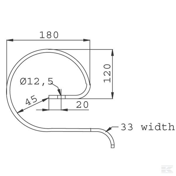 CP511 Пружина усилительная 32x10