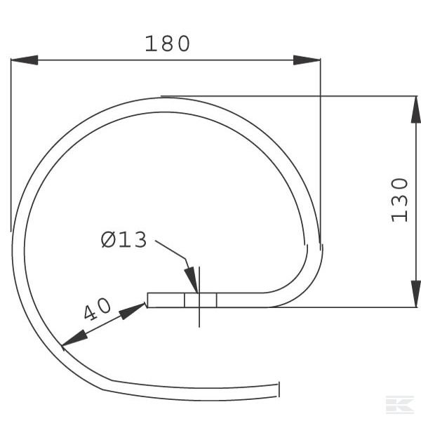 CP510 Пружина усилительная 32x10