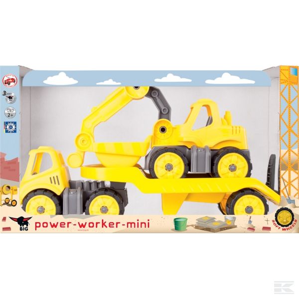 BG55805 Транспортер+кран Power-Worker
