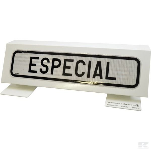 BL9010ES Табличка «Especial»