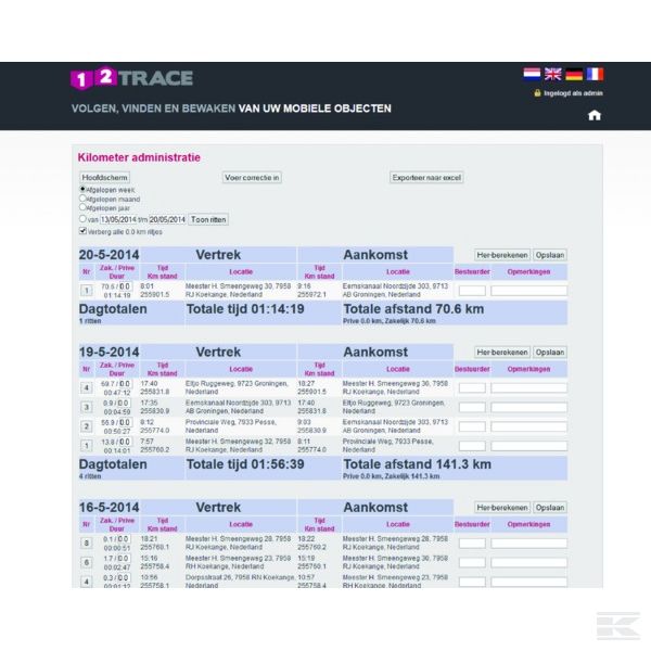 BAS12GCE Track and Trace GeoChaser Eco