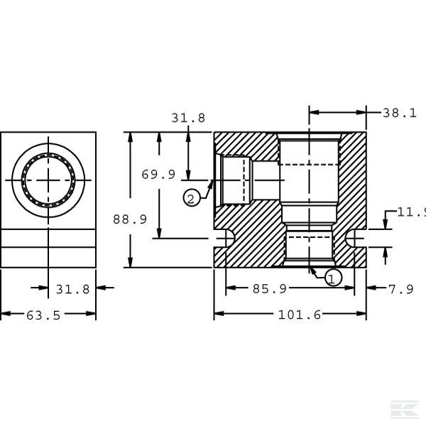 CP9202A16 Корпус алюминиевый 1