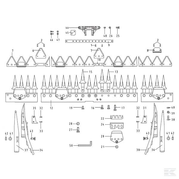 3740440 Планка усилительная ESM