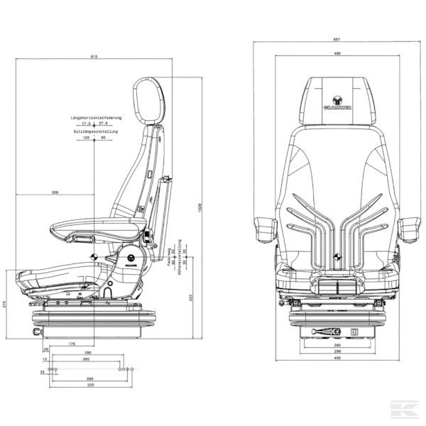 G1294547 Сиденье Actimo M