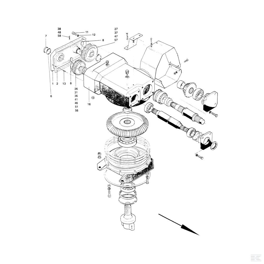 EB019 Шестерня Z 21