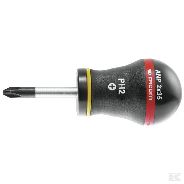 ANP1X35 Корот. шлиц. отвертка PH 1x35