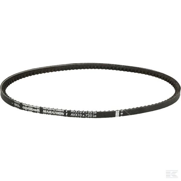 AVX10735 Ремень клиновой зубч. LA