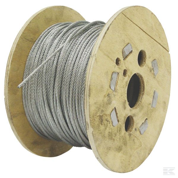 AZ200101 Провол.трос 1/8"/3м, 100м кат.