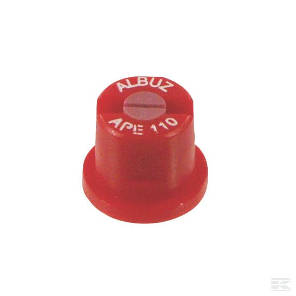 APE110RED Форсунка с плоской струей APE 110° красная керамическая