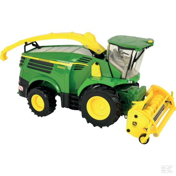 B43198 +JD 8600 forage harvester