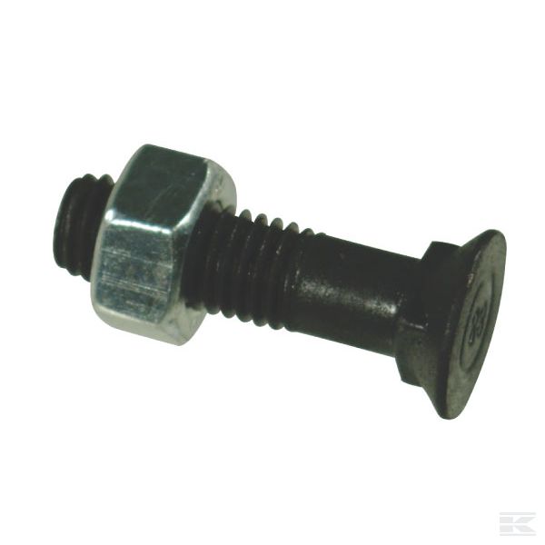 RS80645 Винт плуга 4-гранный M12x45 + гайка
