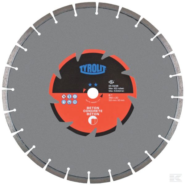 465503 +Cutting disc DCC Stand 300x20
