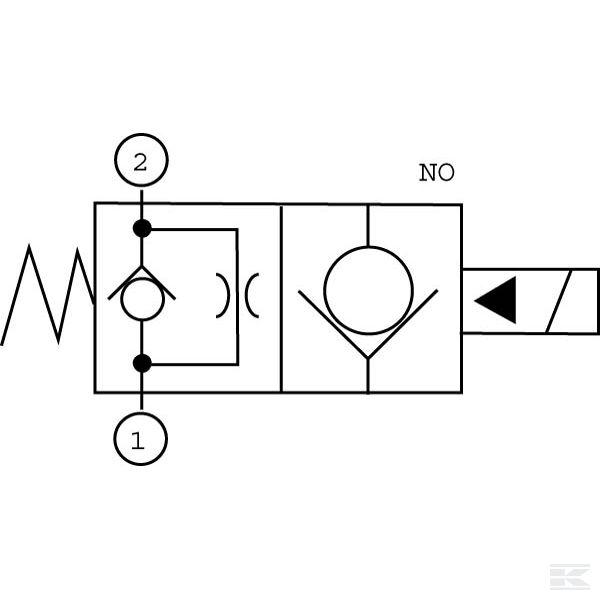 SVP08NO002 2/2клап.SVP08NO 24В пост.т.A06