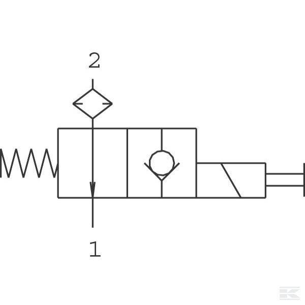 MPPEVNO 2/2 NO Клапан MPP ( <03/2007)