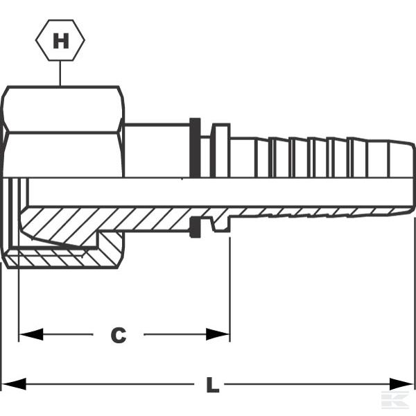 PGF1020 Пресс-фитинг M20