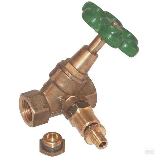 SSVE212 SSVE Кран запорный 45°+откачка воздуха 2 1/2"