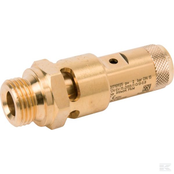 SV2122G08M02B +Safety valve 1/2"CE 2 bar