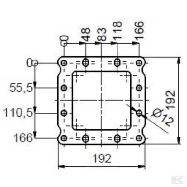 PFL005T1 Приварной фланец 140