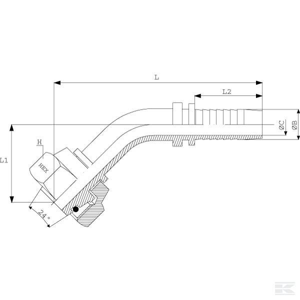 PGLO405245RVS +Insert S.S.