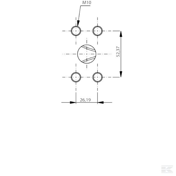 PLP2024S001S1 Шес.нас.PLP20.24,5S0-01S1-LMM/