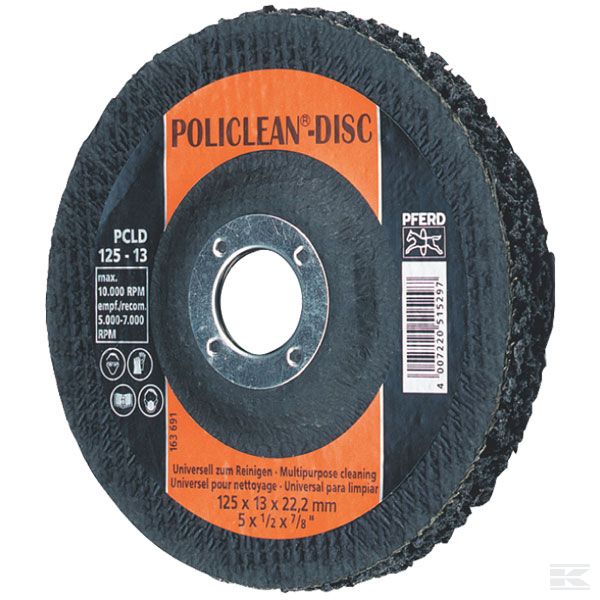 PLC11513 Шлифовальный диск Policlean 115 мм
