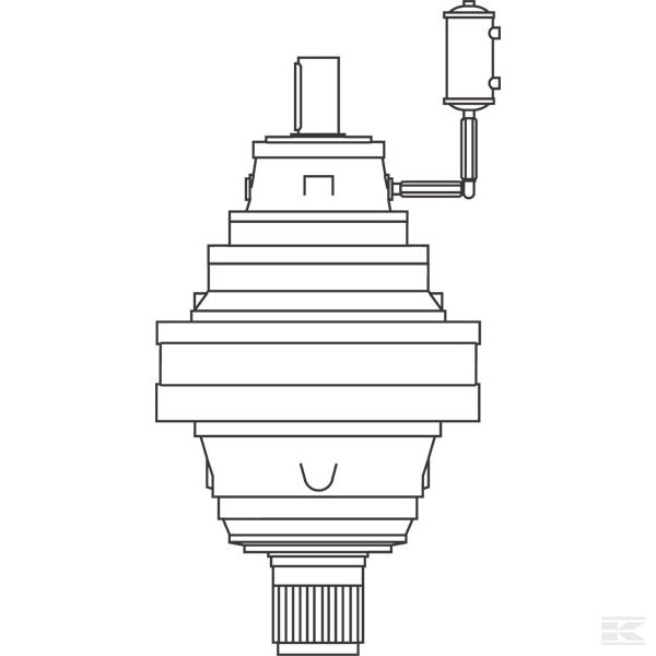 PD95703139000 Компенсационный бачок 3/8" BSP