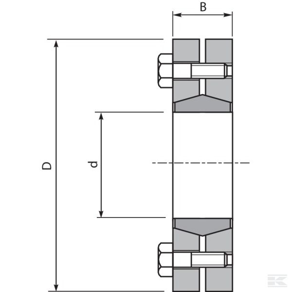 PD99015125000 Зажимная деталь GA 700