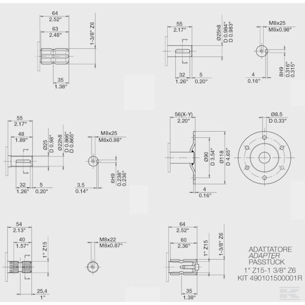 S1018053G122 +Gearbox i=1 1,9