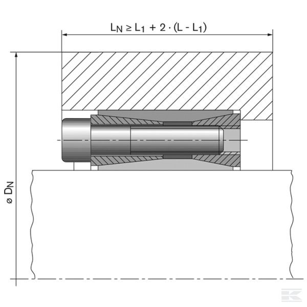 RFN7014180X250 +Locking assembly