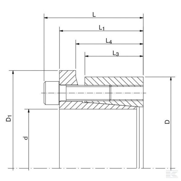 RFN70131110X155 +Locking assembly