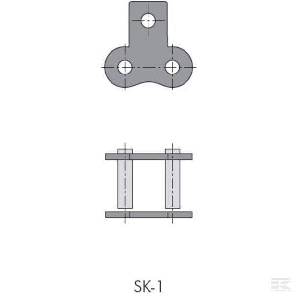 RF06B1SSK1 Соединит. звено с кромкой SK-1