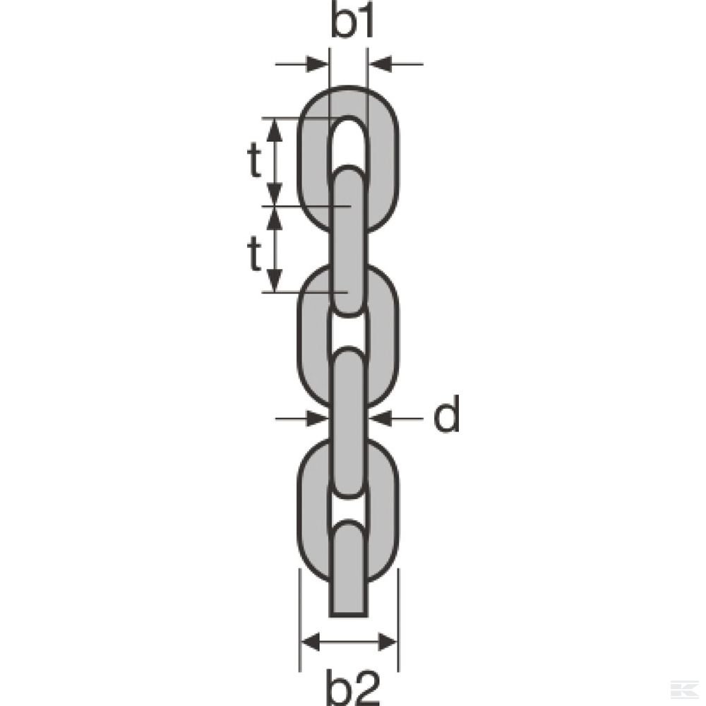 HHNI13 Цепь 13мм