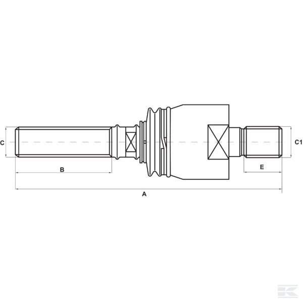 SHP330KR Упорная шаровая головка