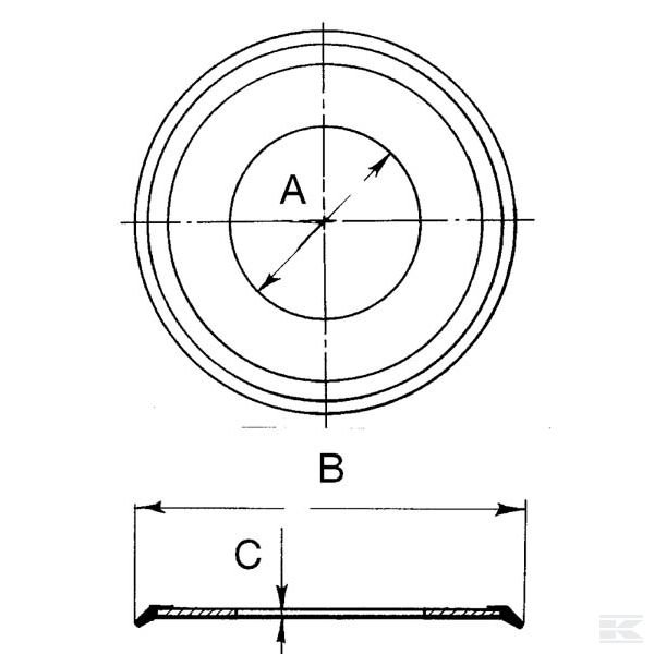 9RNKA Комплект уплотнений 90x50