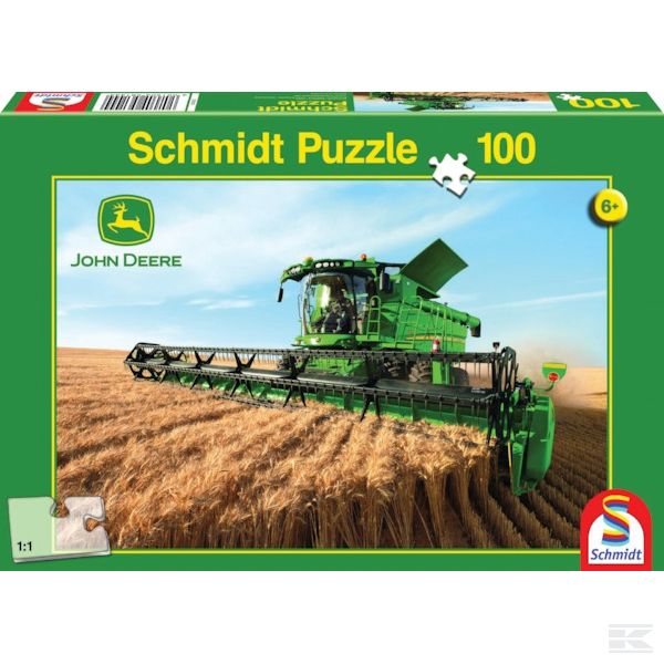 SH56144 Пазлы«Зерноуб.комб.John Deere»