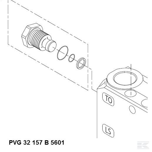 PVG32157B5601 Пробка PVPX 157B5601