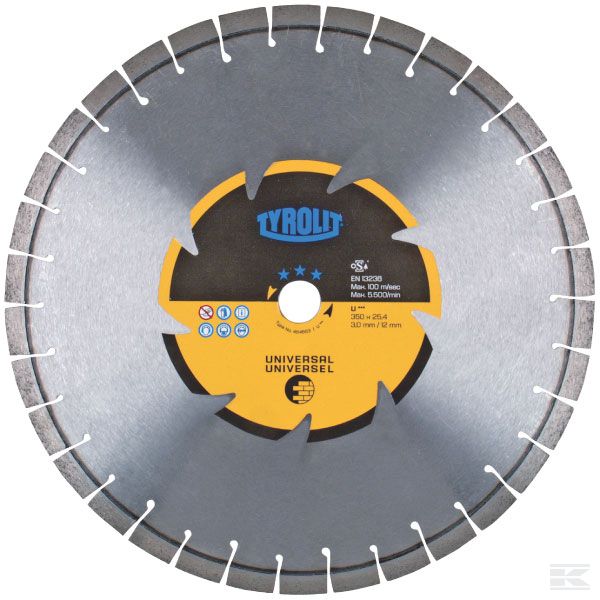 464545 +Cutting disc DCU Prem.300x20