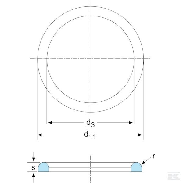 MCG100NBR +Milk coupling gasket DN100