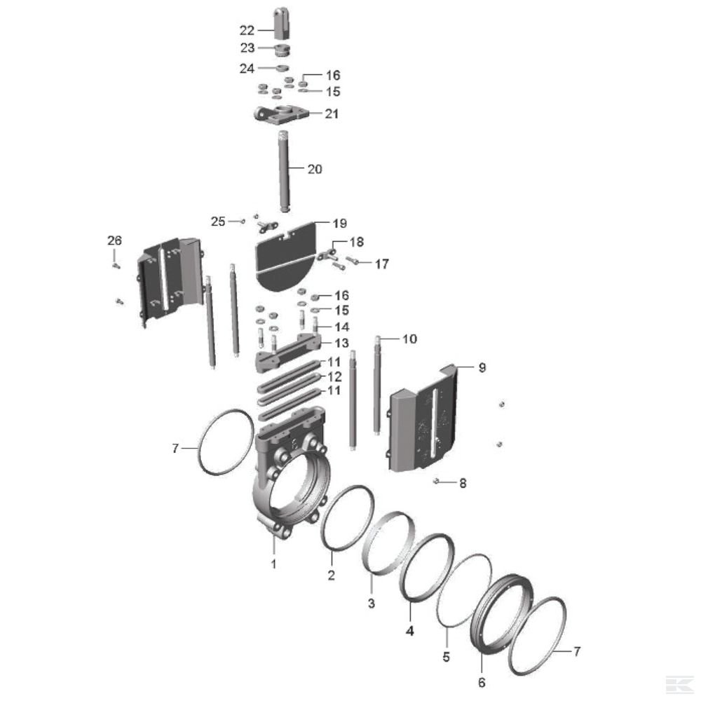 TAZO0090150010 +Stem ø14 x l 253 6"