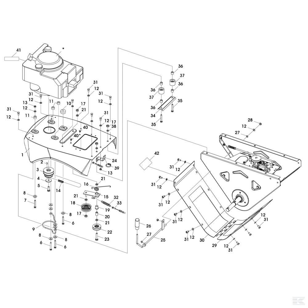 DX001126E Клиноременной шкив
