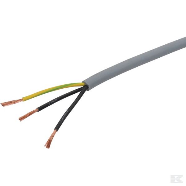 PURTPE315BK Кабель управл-я 3x1,5 мм, ПУ